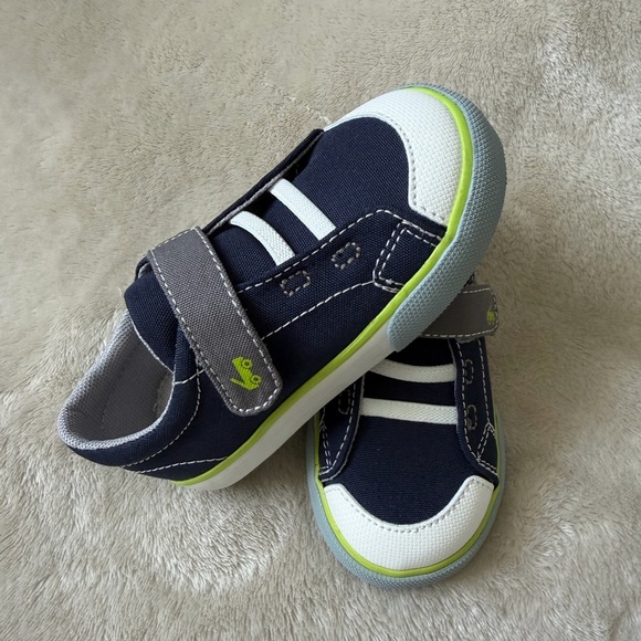 See Kai Run Other - See Kai Run Navy and Gray Baby Shoes
